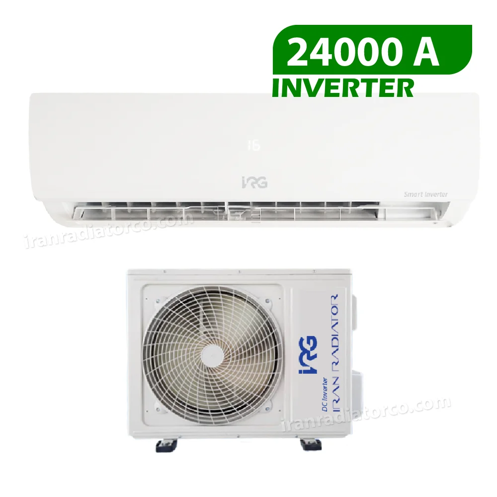 کولر گازی 24هزار ایران رادیاتورinverter(اینورتر)